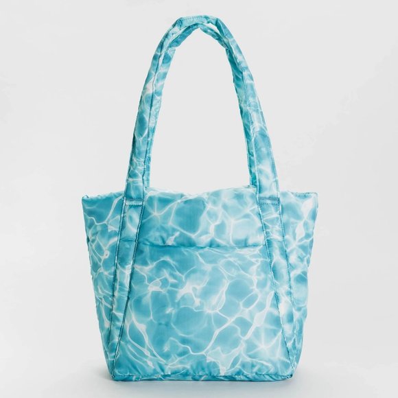 BAGGU Handbags - NWT Baggu Puffy Mini Tote - Pool